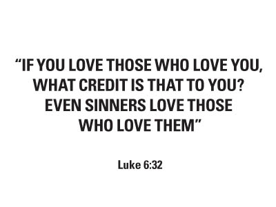 IF YOU LOVE THOSE WHO...
